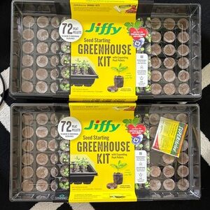 Jiffy Seed Starting Greenhouse Kit lit 2sets